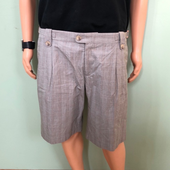 Dolce & Gabbana Men's Gray Shorts - Size 52 / COA